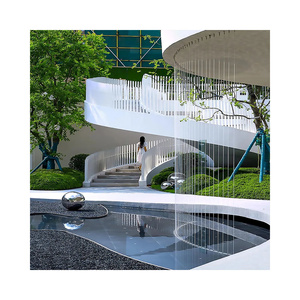 Alambre de dibujo Fuente de lluvia <span class=keywords><strong>Paisaje</strong></span> Agua corriente Cascada Cortina de agua digital Precio - Product Image 1