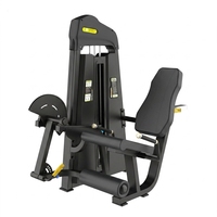 Appareil de musculation professionnel pour extensions de jambes, en acier, à charge par broches