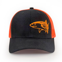 Gorra de camionero de malla de 6 paneles personalizada, gorra deportiva con logotipo bordado, gorras de béisbol ajustadas con estilo para hombre, gorra de calidad 100% algodón
