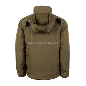 Chaqueta con Capucha Woobie en Oferta, Chaqueta Táctica de Invierno para <span class=keywords><strong>Hombre</strong></span>, Impermeable, con Cremallera y Camuflaje - Product Image 2