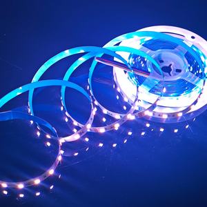 Dc24v 5050 rgbcct <span class=keywords><strong>LED</strong></span> Strip 60LEDs/M IP20 <span class=keywords><strong>16</strong></span> màu sắc thay đổi 2700k-6500K CCT Bluetooth app điều khiển Home Đảng trang trí nội thất - Product Image 2