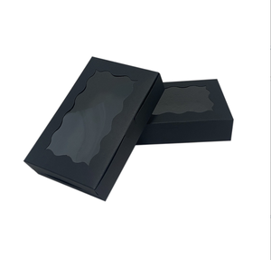 Hot bán Kraft Giấy Bánh hộp với rõ ràng sóng cửa sổ trực tiếp nhà máy-cho cupcakes và món tráng miệng - Product Image 3