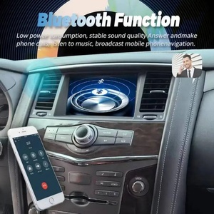 วิทยุติดรถยนต์ระบบ Android 15 รุ่น 8+256G สำหรับ Nissan Patrol Y62 Infiniti Qx56 QX80 ปี 2010+ เครื่องเล่นมัลติมีเดีย ออโต้เรดิโอ พร้อมเครื่องบันทึกเสียง ระบบนำทาง GPS สเตอริโอ - Product Image 4