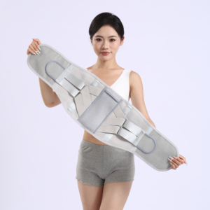 Ceinture de soutien lombaire respirante pour hommes et femmes, soulagement de la douleur au dos, sangle de soutien réglable avec coussin <span class=keywords><strong>amovible</strong></span> - Product Image 2