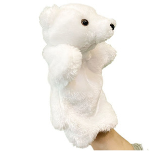 Burattino a mano in peluche a forma di mucca HY, resistente, in tessuto ecologico, per spettacoli teatrali e scuole dell'infanzia - Product Image 3