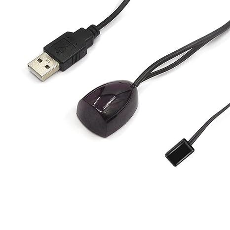 IR Extender Kit USB Powered IR Transmitter and Receiver Set Universal Infrared Remote (IR) Cable