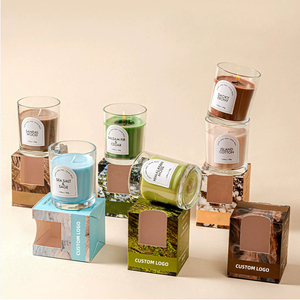 Tùy chỉnh in cảm ứng mềm kết thúc nghệ thuật kết cấu Giấy gấp mỹ phẩm chăm sóc da nước hoa bán lẻ lá dập nổi Bao bì hộp - Product Image 2