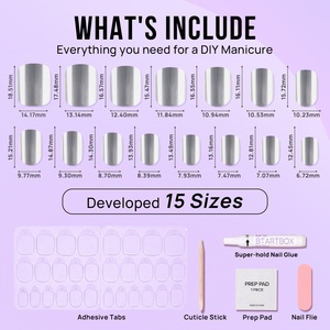 BTArtbox - Uñas Artificiales, Uñas Postizas Hechas a Mano, Proveedor de Uñas, Uñas Acrílicas Personalizadas al por Mayor, Juego de Uñas de Gel Suave a Presión - Product Image 4