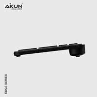 Aikun BT8333X Inalámbrico Delgado para 5.0 y 2.4GHz Combo Ultrafino, Compatible con Windows, Listo para Oficina, Conecta 4 Dispositivos, Fácil Cambio