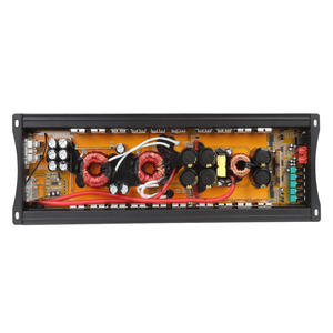 高出力 12V 2000W カーオーディオ パワーアンプ 2000ワット モノラル D級 クロスオーバー付き サブウーファー - Product Image 3