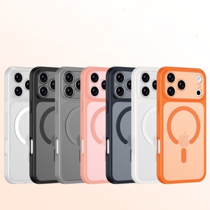 Custodia Magnetica Opaca Traslucida per <span class=keywords><strong>iPhone</strong></span> 17 <span class=keywords><strong>Pro</strong></span> Max con <span class=keywords><strong>Protezione</strong></span> Completa della Fotocamera, Compatibile con 16 15 14 <span class=keywords><strong>13</strong></span> <span class=keywords><strong>Pro</strong></span> Max, Cover Antiurto - Product Image 1