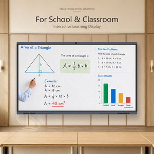 75 86 Zoll 4K UHD Interaktives Whiteboard Android 15 RK3588 16GB 256GB Touchscreen-Display Smart <span class=keywords><strong>Board</strong></span> All-in-One PC für Konferenzen - Product Image 3