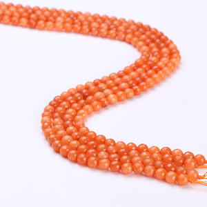 Perles de pierres précieuses naturelles WENCHI, pierre de lune arc-en-ciel, agate bleue et minéraux pour la fabrication de bijoux, 8 mm, pierres précieuses polies - Product Image 4