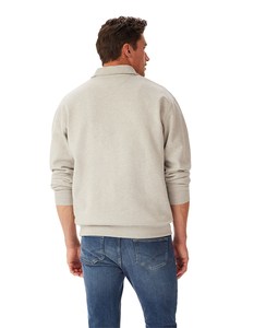 Produttore originale 1/4 un quarto di Zip da <span class=keywords><strong>uomo</strong></span> Pullover di alta qualità 100 <span class=keywords><strong>felpe</strong></span> in <span class=keywords><strong>cotone</strong></span> felpa con logo privato <span class=keywords><strong>senza</strong></span> <span class=keywords><strong>cappuccio</strong></span> - Product Image 2