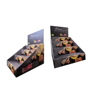 Exhibidor de Cartón Corrugado Personalizado para Cosméticos, Exhibidor de Mostrador para Brillo Labial y Lápiz Labial - Product Image 5