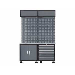 Sistema de Gabinetes de Almacenamiento de Acero para Garaje de Fábrica, Juego de Cajas de Herramientas para Mecánico, Banco de Trabajo, Gabinete de Herramientas, Muebles de Garaje OEM - Product Image 1