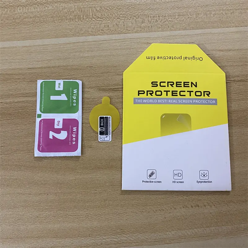 1 paket Ultra ince Slim Fit Anti Scratch yumuşak TPU koruyucu ekran koruyucu Film için Airtag bulucu izci paketi ile
