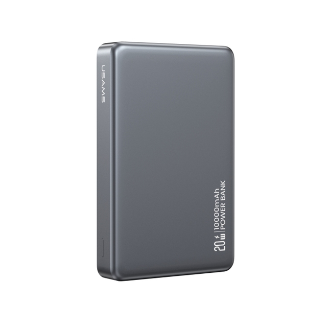 USAMS CD242 High-Capacity 10000mah Wireless Magnetic Fast Charging 10000mah Ultra Slim Power Bank for Iphone18 Pro Max