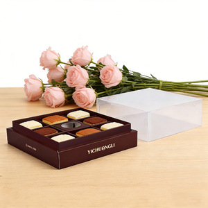 Caja de Embalaje con Impresión Personalizada y Relieve, Caja para Pan, Embalaje Ecológico, Caja para Postres, Dulces, Galletas y Pasteles con Ventana Transparente - Product Image 4