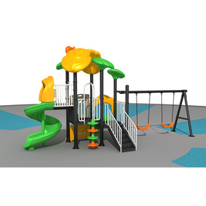 Offre Spéciale : Grand Ensemble de Jeux Extérieurs Commercial <span class=keywords><strong>avec</strong></span> Structure Métallique, <span class=keywords><strong>Toboggan</strong></span> et Balançoire pour Enfants, Idéal pour Écoles et Jardins d'Enfants - Product Image 2