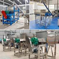 Mélangeur Industriel Horizontal pour Poudre de Lait, Thé, Aliments, Protéines, Assaisonnements, Sel et Épices - Machine à Ruban Compacte