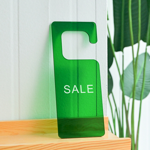 Letrero acrílico transparente, letrero de tienda, nueva actividad de promoción de ventas, colgador colgante - Product Image 4