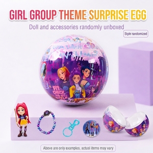 Livraison Rapide K-Pop Demon Hunters Enveloppe Surprise Gacha Capsule Mini Figurine Œuf Mystère pour Fille Cadeau Anniversaire Fête - Product Image 6