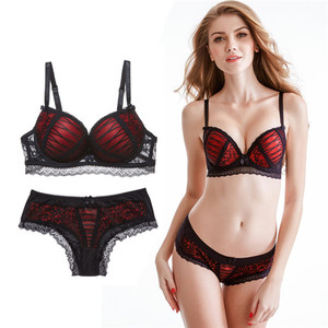Set di biancheria intima da donna Plus Size intimo donna Classic Vicctoia Secret 2 pezzi reggiseno e mutandine Set di alta qualità - Product Image 1