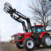 Pour les distributeurs 50 hp monté sur tracteur chargeur frontal tracteur chargeurs frontaux pour tracteurs LOVOL /YTO/Dongfeng au Mexique/Uruguay