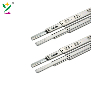 Yuxing đồ nội thất 45mm đường sắt ngăn kéo Kính thiên văn trượt con lăn Tủ trượt ngăn kéo mềm đóng đẩy để mở ngăn kéo Slide - Product Image 6