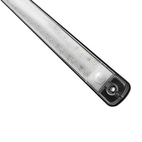 Lampe d'escalier pour camping-cars avec capteur de mouvement PIR 12V/24V 8W 800lm, éclairage de marche, lampes de sol IP67 pour camping-cars et fourgonnettes