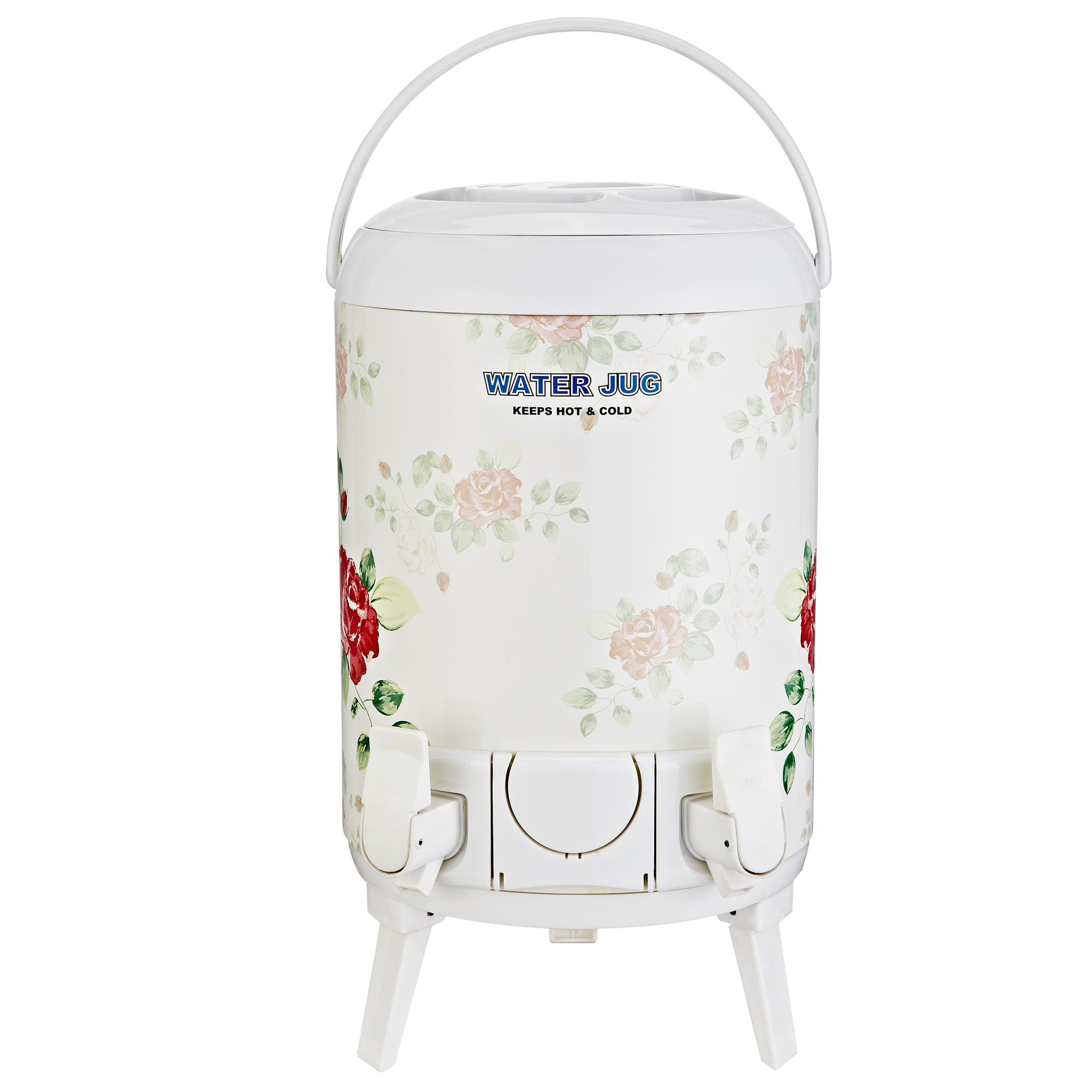 Rivestimento in alluminio doppio rubinetto con portabicchieri