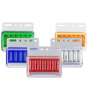 Feux latéraux de camion COB 6D LED 24V 5W, feux stroboscopiques d'avertissement pour camion, remorque, véhicule tout-terrain, accessoires de remplacement de lampes - Product Image 1