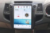 Radio para Auto con Pantalla IPS Tesla de 12.1 Pulgadas y Sistema Android para Toyota Fortuner 2007-2015, Reproductor Multimedia con Navegación GPS, Carplay y Bluetooth