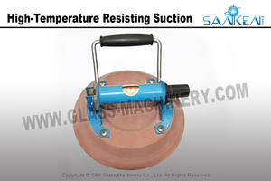 Ventouse à vide résistante aux hautes températures SKS-1H, pompe manuelle robuste pour le levage de verre trempé et de matériaux chauds - Product Image 2