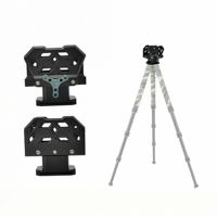 Meixin Boyue Pince de fixation personnalisée en alliage d'aluminium avec filetage 3/8 pouces, accessoire de support robuste