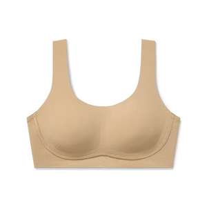 Nuevo sujetador sexy con cuello en U para mujer, inalámbrico, con doble relleno, <span class=keywords><strong>copa</strong></span> 2, push-up, para busto <span class=keywords><strong>grande</strong></span>, tipo camiseta, <span class=keywords><strong>copa</strong></span> completa - Product Image 5