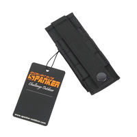 Pochette tactique MOLLE en nylon 500D pour ciseaux, pochette EDC à fermeture velcro, mini pour l'extérieur