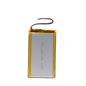 Custom <strong>10000mAh</strong> Rechargeable 3.7v 7.4v Lithium Polymer (<strong>LiPo</strong>) <strong>Battery</strong> 606090 1260110 1160100 Model 1260110 <strong>Lipo</strong> Ion Pack - Product Image 1