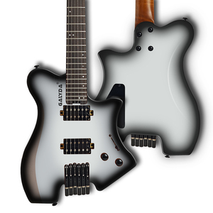 Guitarra Eléctrica Portátil sin Cabeza de 83 cm, Guitarra de Viaje Ligera, Puente Fijo, Logotipo Personalizado, Compra Directa de Fábrica OEM - Product Image 2