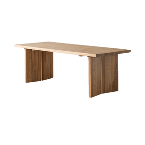 Bàn ăn gỗ sồi trắng Bắc Mỹ nguyên khối, thiết kế hiện đại Bắc Âu, nội thất phòng ăn cho nhà ở, văn phòng, khách sạn, căn hộ. - Product Image 6