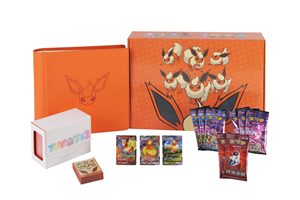 YQ Carta Original PTCG Pokémon Sword and Shield Chinois Simplifié Ibrahimovic Coffret Cadeau Avancé Eevee Boîte de Boosters de Collection - Product Image 1