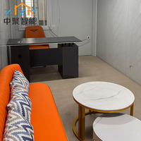 Conteneur pliable Z, maison portable, kit modulaire préfabriqué de 20 pieds, maisons pliables, installation rapide