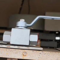 Vanne à soupape hydraulique KHB de haute qualité, alimentation directe usine, raccord G3/8 pouce, bidirectionnelle, personnalisation OEM prise en charge