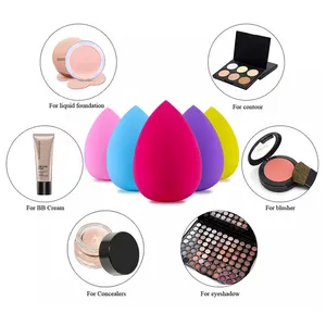 High Quality PU Material Non Latex Sponge Makeup For Face Powder Cosmetic Puff