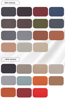 Tissu synthétique pour plafond de voiture personnalisé de 3 mm en mousse de cuir PU pour siège d'auto canapé avec éponge et base en filet