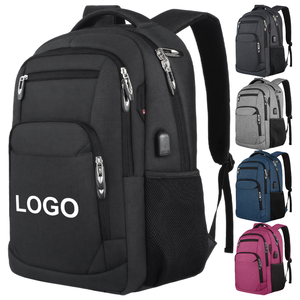 IDEA GIFT Multifunctional <b>Laptop</b> Backpack with USB Charging Custom logo Backpack for Men Waterproof Casual Sports Backpacks - Product Image 1