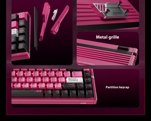 <span class=keywords><strong>Clavier</strong></span> à axe magnétique ATK RS6 pour jeux et esports 8000Hz <span class=keywords><strong>clavier</strong></span> mécanique <span class=keywords><strong>haut</strong></span> <span class=keywords><strong>de</strong></span> <span class=keywords><strong>gamme</strong></span> monomode en aluminium - Product Image 3