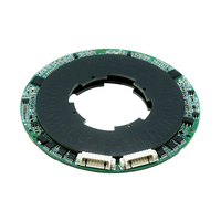 MOSRAC Série D, trou creux, ID76mm, OD110mm, épaisseur 7.6mm, précision 21 bits ±0.006 °   Encodeur absolu double inductif supérieur/inférieur