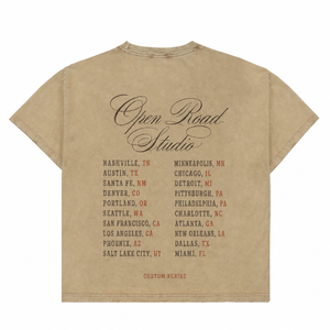 เสื้อยืดวินเทจปักลายเพชร ขายส่ง ผ้าคอตตอนหนา 300 กรัม ทรงโอเวอร์ไซส์ ลายกราฟิก ไหล่ตก รับสกรีนโลโก้ เสื้อยืดผู้ชาย - Product Image 2